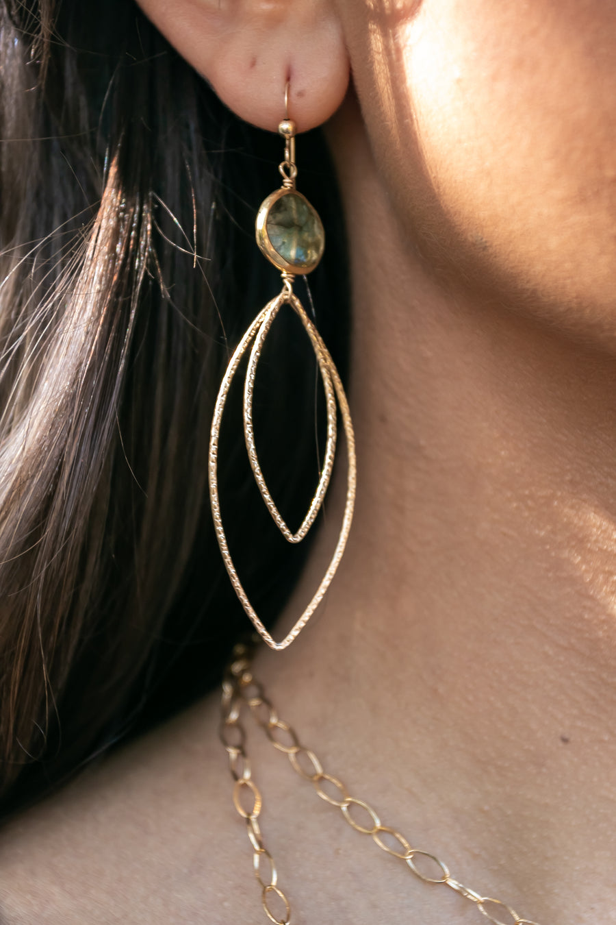 The Coral Earrings